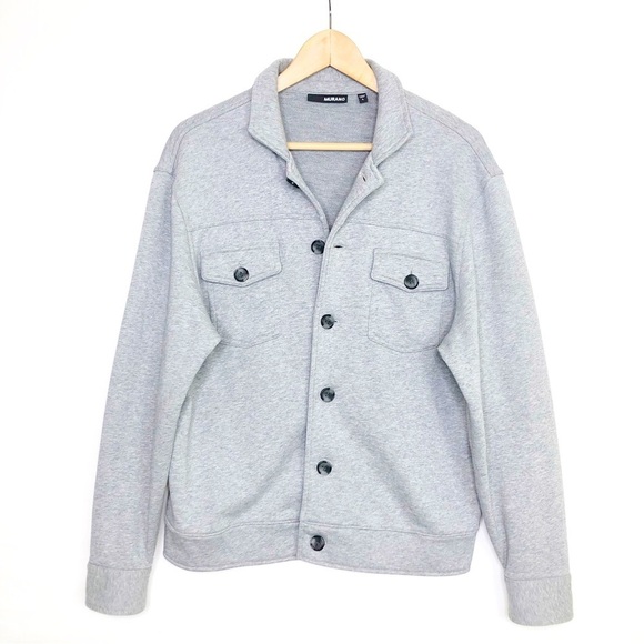 Murano Gray button closure jacket - Picture 1 of 8
